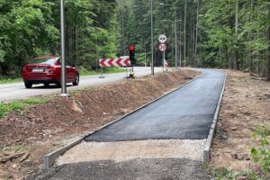 25.05.2022. Ścieżka rowerowa z Zagnańska do Kielc / Wiktor Taszłow / Radio Kielce