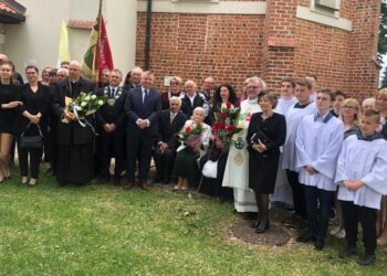 28.05.2022. Sandomierz. Uroczystości z okazji 40-lecia kapłaństwa ks. Krzysztofa Rusieckiego w parafii św. Pawła / z arch. ks. K. Rusieckiego