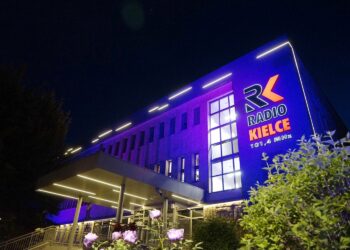 19.05.2022. Radio Kielce w fioletowych barwach / Dionizy Krawczyński / Radio Kielce