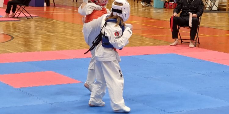 07.05.2022. Suchedniów. I Turniej Karate Kyokushin o Puchar Gór Świętokrzyskich / Maciej Makuła / Radio Kielce