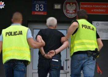 Zatrzymany mężczyzna / Policja