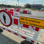 Trwa remont alei Solidarności. Jedna jezdnia zamknięta [ZDJĘCIA, WIDEO] - Radio Kielce