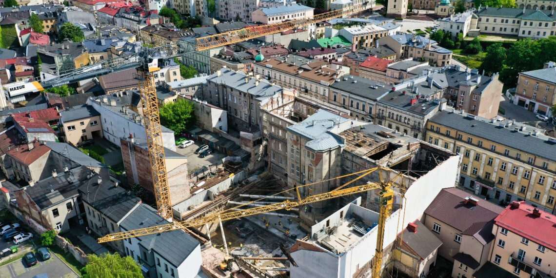 16.05.2022. Kielce. Modernizacja Teatru im. Stefana Żeromskiego / Fot. Jarosław Kubalski - Radio Kielce