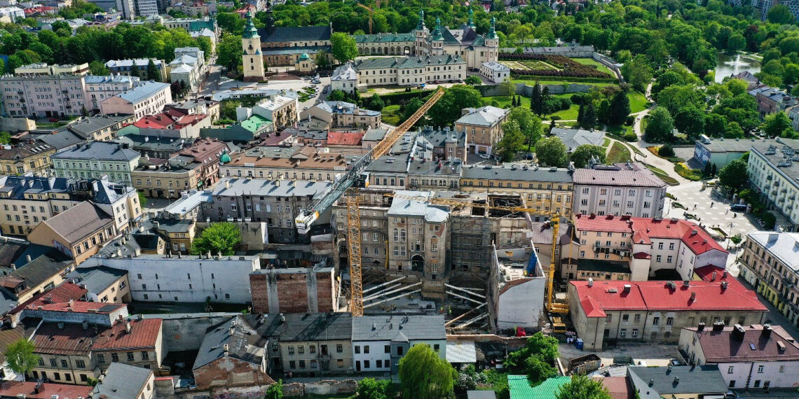 16.05.2022. Kielce. Modernizacja Teatru im. Stefana Żeromskiego / Fot. Jarosław Kubalski - Radio Kielce