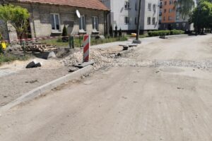 19.05.2022. Pińczów. Remont ul. Armii Krajowej / UMiG Pińczów