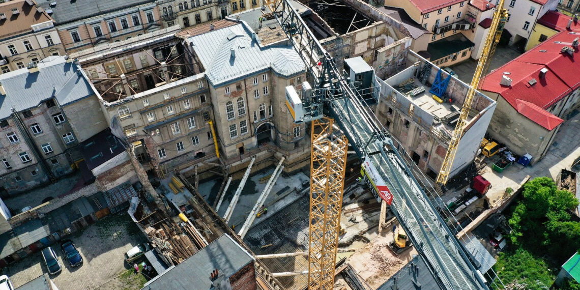 16.05.2022. Kielce. Modernizacja Teatru im. Stefana Żeromskiego / Fot. Jarosław Kubalski - Radio Kielce