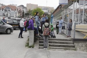 04.05.2022. Kielce. Otwarcie punktu pomocy dla uchodźców z Ukrainy przy ulicy Turystycznej / Jarosław Kubalski / Radio Kielce