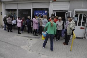 04.05.2022. Kielce. Otwarcie punktu pomocy dla uchodźców z Ukrainy przy ulicy Turystycznej / Jarosław Kubalski / Radio Kielce