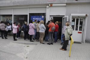 04.05.2022. Kielce. Otwarcie punktu pomocy dla uchodźców z Ukrainy przy ulicy Turystycznej / Jarosław Kubalski / Radio Kielce