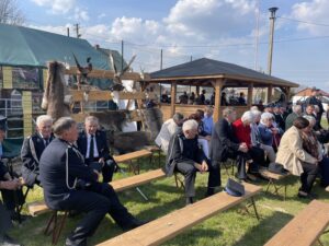 01.05.2022. Romanówka w gminie Dwikozy. Jubileusz 70-lecia istnienia jednostki OSP / Grażyna Szlęzak-Wójcik / Radio Kielce