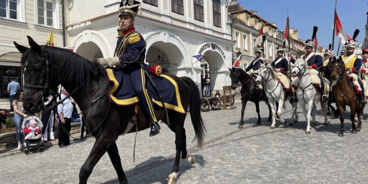 03.05.2022. Sandomierz. Uroczystości rocznicy Konstytucji 3 Maja / Grażyna Szlęzak-Wójcik / Radio Kielce