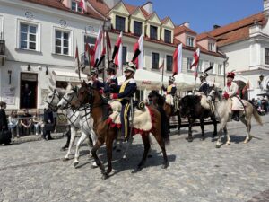 03.05.2022. Sandomierz. Uroczystości rocznicy Konstytucji 3 Maja / Grażyna Szlęzak-Wójcik / Radio Kielce