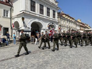 03.05.2022. Sandomierz. Uroczystości rocznicy Konstytucji 3 Maja / Grażyna Szlęzak-Wójcik / Radio Kielce