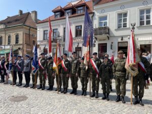 03.05.2022. Sandomierz. Uroczystości rocznicy Konstytucji 3 Maja / Grażyna Szlęzak-Wójcik / Radio Kielce