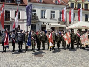 03.05.2022. Sandomierz. Uroczystości rocznicy Konstytucji 3 Maja / Grażyna Szlęzak-Wójcik / Radio Kielce