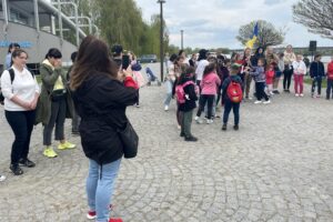 06.05.2022. Sandomierz. Piknik integracyjny "Solidarni z Ukrainą" / Grażyna Szlęzak-Wójcik / Radio Kielce