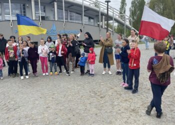 06.05.2022. Sandomierz. Piknik integracyjny "Solidarni z Ukrainą" / Grażyna Szlęzak-Wójcik / Radio Kielce