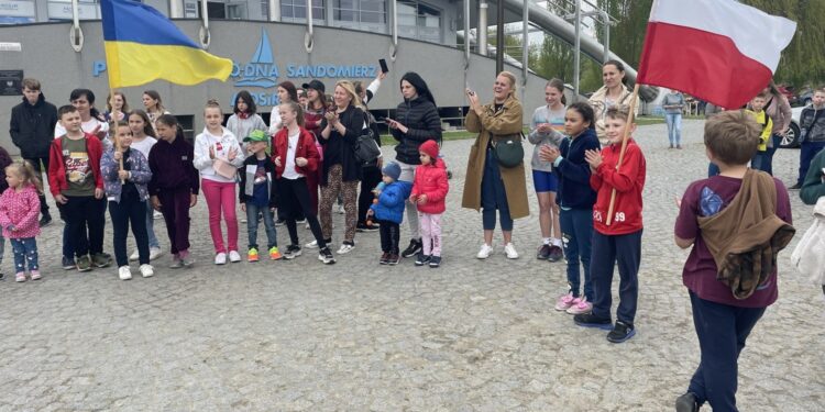 06.05.2022. Sandomierz. Piknik integracyjny "Solidarni z Ukrainą" / Grażyna Szlęzak-Wójcik / Radio Kielce