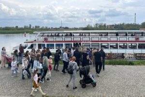 06.05.2022. Sandomierz. Piknik integracyjny "Solidarni z Ukrainą" / Grażyna Szlęzak-Wójcik / Radio Kielce