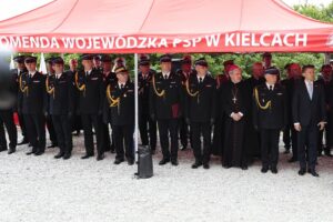 27.05.2022. Święty Krzyż. Wojewódzkie Obchody Dnia Strażaka / Wiktor Taszłow / Radio Kielce