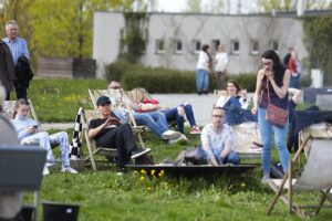 01.05.2022. Kielce. Ogród botaniczny w wiosennej odsłonie / Wiktor Taszłow / Radio Kielce