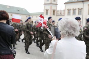 03.05.2022. Kielce. Obchody Święta Konstytucji 3 Maja / Wiktor Taszłow / Radio Kielce