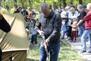 03.05.2022. Kielce. IX Piknik Historyczny "Vivat 3 Maja!" w Parku Miejskim / Wiktor Taszłow / Radio Kielce