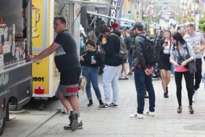 06.05.2022. Kielce. Street Food Polska Festival / Wiktor Taszłow / Radio Kielce