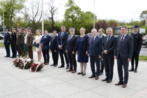 09.05.2022. Kielce. Uroczystości 77. rocznicy zakończenia II wojny światowej / Wiktor Taszłow / Radio Kielce