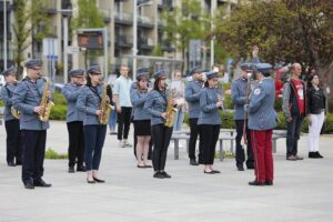 09.05.2022. Kielce. Uroczystości 77. rocznicy zakończenia II wojny światowej / Wiktor Taszłow / Radio Kielce