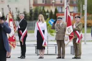 09.05.2022. Kielce. Uroczystości 77. rocznicy zakończenia II wojny światowej / Wiktor Taszłow / Radio Kielce