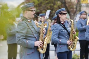 09.05.2022. Kielce. Uroczystości 77. rocznicy zakończenia II wojny światowej / Wiktor Taszłow / Radio Kielce