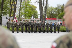 09.05.2022. Kielce. Uroczystości 77. rocznicy zakończenia II wojny światowej / Wiktor Taszłow / Radio Kielce