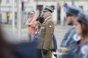 09.05.2022. Kielce. Uroczystości 77. rocznicy zakończenia II wojny światowej / Wiktor Taszłow / Radio Kielce