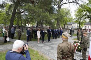 09.05.2022. Kielce. Uroczystości 77. rocznicy zakończenia II wojny światowej / Wiktor Taszłow / Radio Kielce