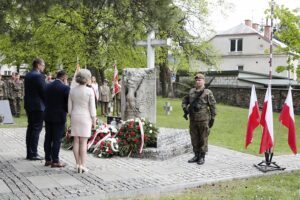 09.05.2022. Kielce. Uroczystości 77. rocznicy zakończenia II wojny światowej / Wiktor Taszłow / Radio Kielce