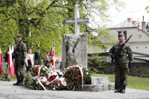 09.05.2022. Kielce. Uroczystości 77. rocznicy zakończenia II wojny światowej / Wiktor Taszłow / Radio Kielce