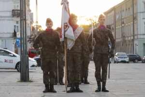 12.05.2022. Kielce. Uroczystości w związane z 87. rocznicą śmierci Józefa Piłsudskiego / Wiktor Taszłow / Radio Kielce