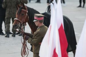 12.05.2022. Kielce. Uroczystości w związane z 87. rocznicą śmierci Józefa Piłsudskiego / Wiktor Taszłow / Radio Kielce