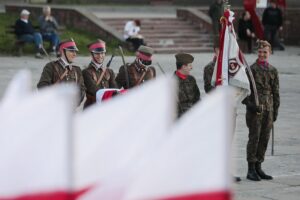 12.05.2022. Kielce. Uroczystości w związane z 87. rocznicą śmierci Józefa Piłsudskiego / Wiktor Taszłow / Radio Kielce