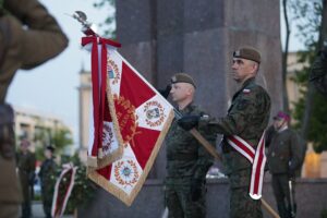 12.05.2022. Kielce. Uroczystości w związane z 87. rocznicą śmierci Józefa Piłsudskiego / Wiktor Taszłow / Radio Kielce