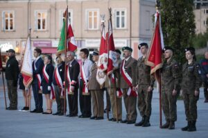 12.05.2022. Kielce. Uroczystości w związane z 87. rocznicą śmierci Józefa Piłsudskiego / Wiktor Taszłow / Radio Kielce