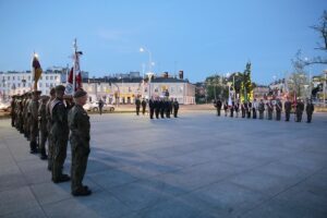 12.05.2022. Kielce. Uroczystości w związane z 87. rocznicą śmierci Józefa Piłsudskiego / Wiktor Taszłow / Radio Kielce