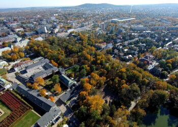 10.10.2018 Kielce. Widok na miasto. Panorama / Jarosław Kubalski / Radio Kielce