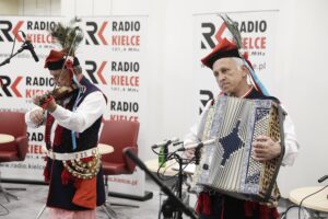 14.05.2022 Radio Kielce. Studio Gram Kapela Edwarda Goli z Sędziszowa / Jarosław Kubalski / Radio Kielce