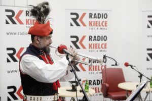 14.05.2022 Radio Kielce. Studio Gram Kapela Edwarda Goli z Sędziszowa / Jarosław Kubalski / Radio Kielce