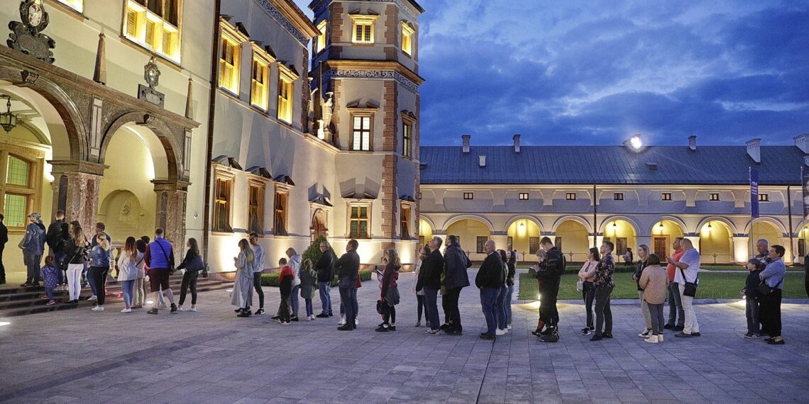 14.05.2022 Kielce. Muzeum Narodowe w Pałacu Biskupów Krakowskich. Noc Muzeów / Fot. Jarosław Kubalski - Radio Kielce