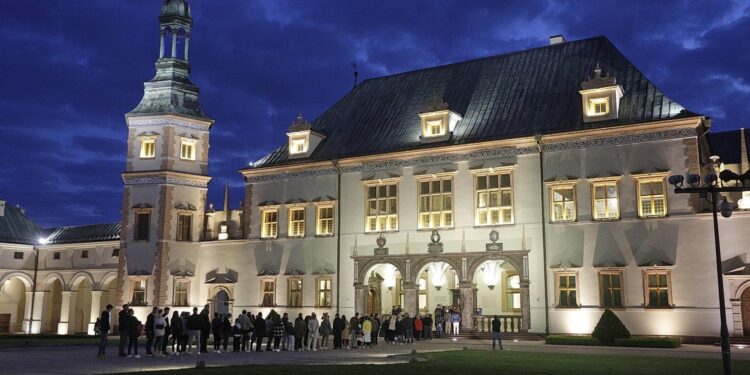 14.05.2022 Kielce. Muzeum Narodowe w Pałacu Biskupów Krakowskich. Noc Muzeów / Jarosław Kubalski / Radio Kielce