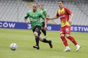 14.05.2022 Kielce. 33. kolejka Fortuna 1 Ligi: Korona Kielce - GKS Katowice / Jarosław Kubalski / Radio Kielce