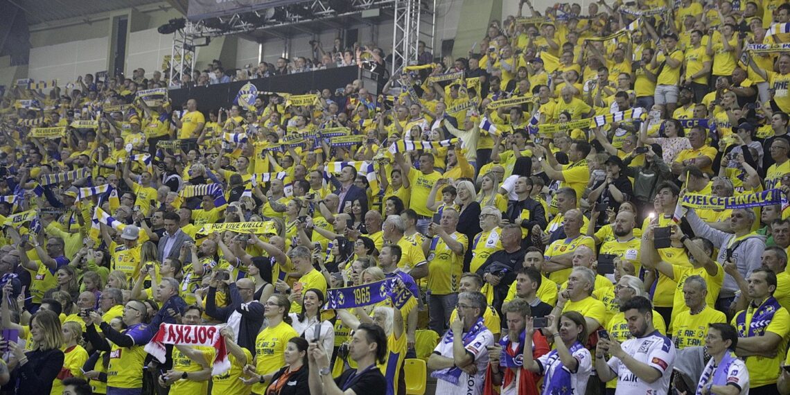 18.05.2022. Kielce. Liga Mistrzów. Mecz Łomża Vive - Montpellier HB / Fot. Jarosław Kubalski - Radio Kielce